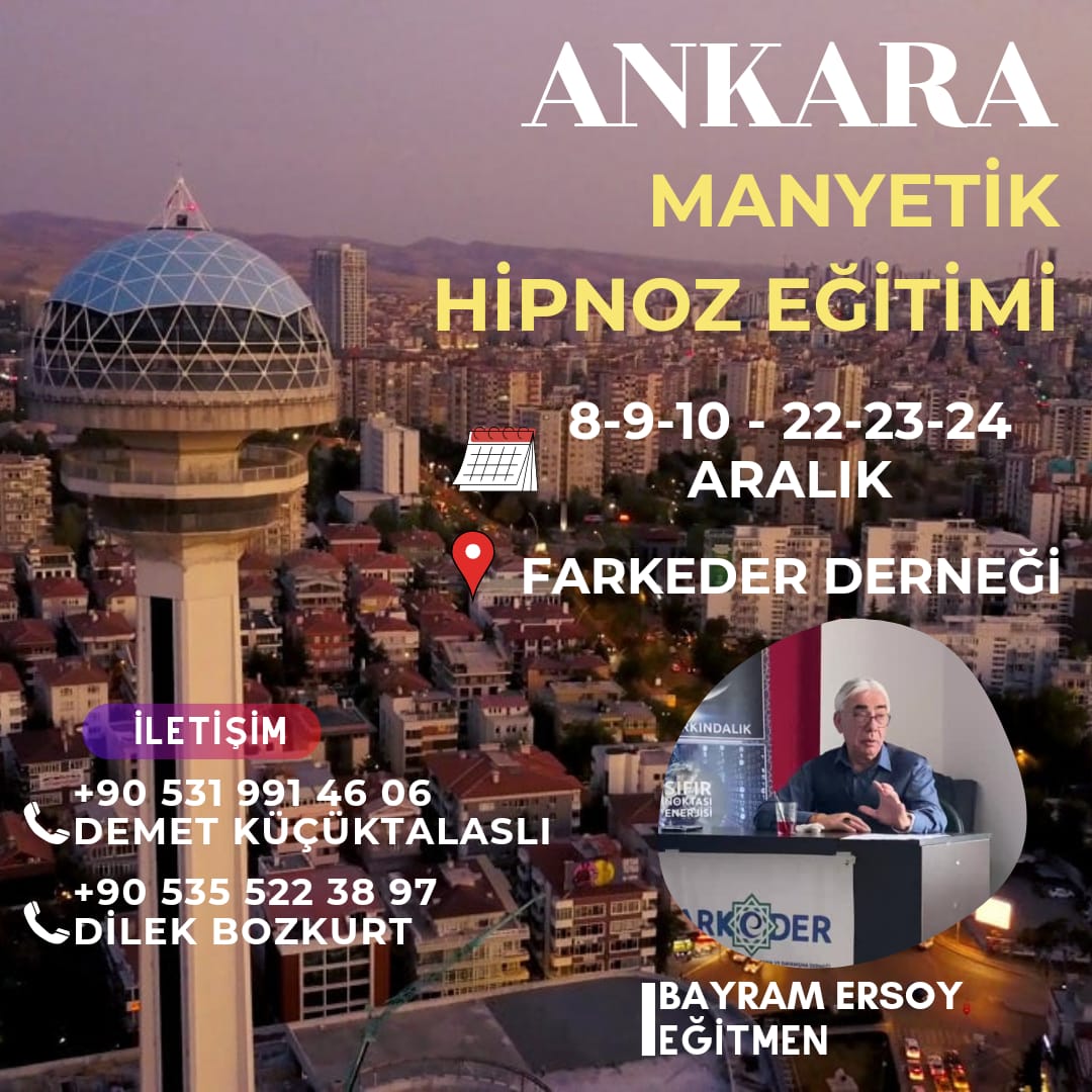 Ankara Manyetik Hipnoz Eğitimi