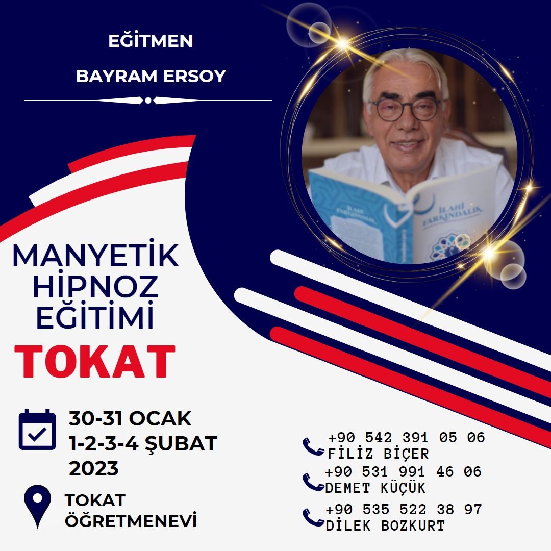 Tokat Manyetik Hipnoz Eğitimi